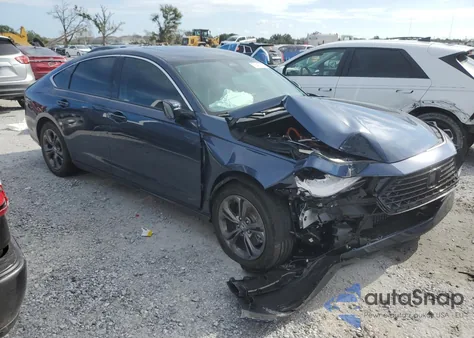 2025 Honda Accord Hybrid Exl from USA, damaged, VIN 1HGCY2F68SA060779